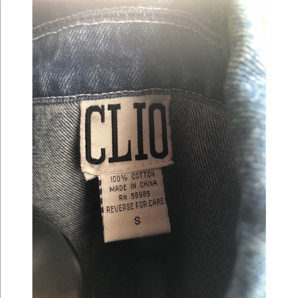NWOT Vintage - Crop Jean Jacket - Picture 6 of 6